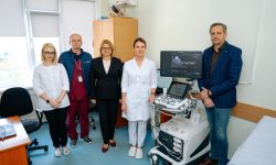 FOTO Un ecograf performant va permite evaluarea circulației cerebrale chiar la patul pacientului, la IMU