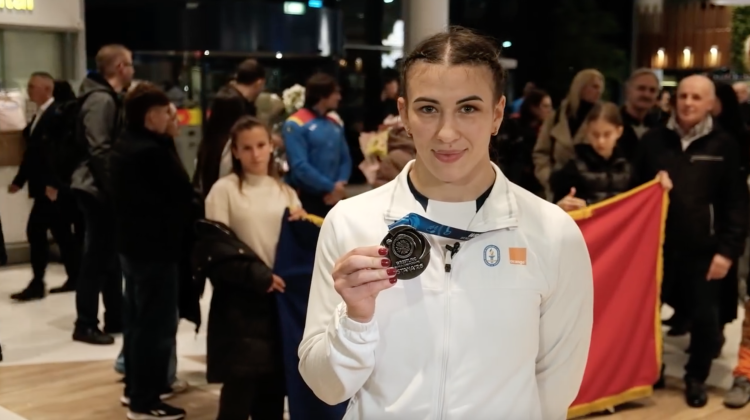 VIDEO Irina Rîngaci, întâmpinată cu aplauze după performanța de la Campionatul Mondial. Primele declarații
