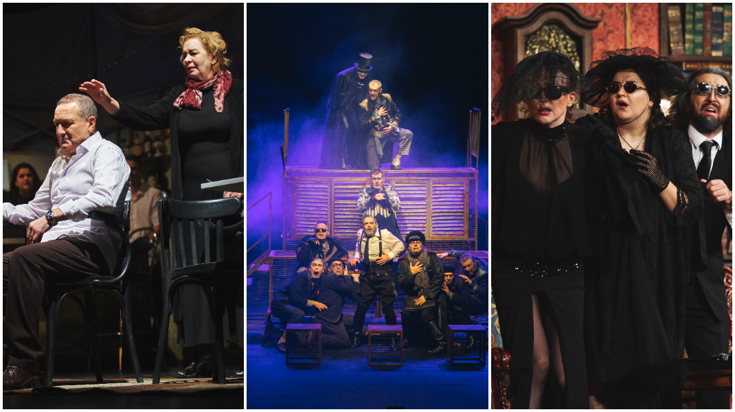 „Revizorul”, „Căldură în noiembrie” și „Fiți sănătos, domnule!”, pe scena Teatrului Eugène Ionesco