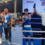 Performanță pentru boxul moldovenesc: Alexandru-Achile Buhaniuc, medaliat cu argint la Campionatul European