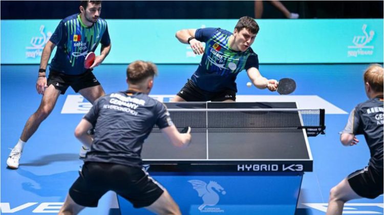 Vladislav Ursu și Andrei Puțuntică au cucerit bronzul la Campionatul European de tenis de masă