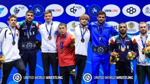 Argint și bronz pentru Moldova la Campionatul Mondial de lupte pentru seniori