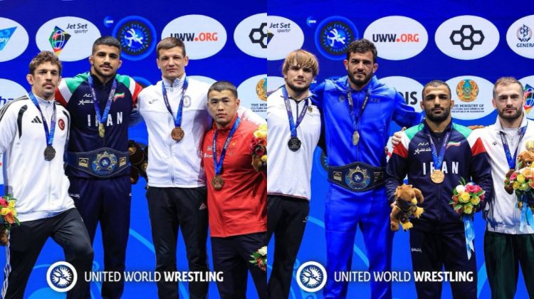 Argint și bronz pentru Moldova la Campionatul Mondial de lupte pentru seniori