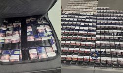 A crezut că va trece neobservat, chiar dacă a ales coridorul verde: Un bărbat, prins cu valiza ticsită cu țigări