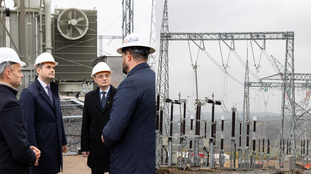 Vasile Tofan și Luca Niculescu au vizitat Stația electrică Chișinău. Lucrările, aproape de finalizare