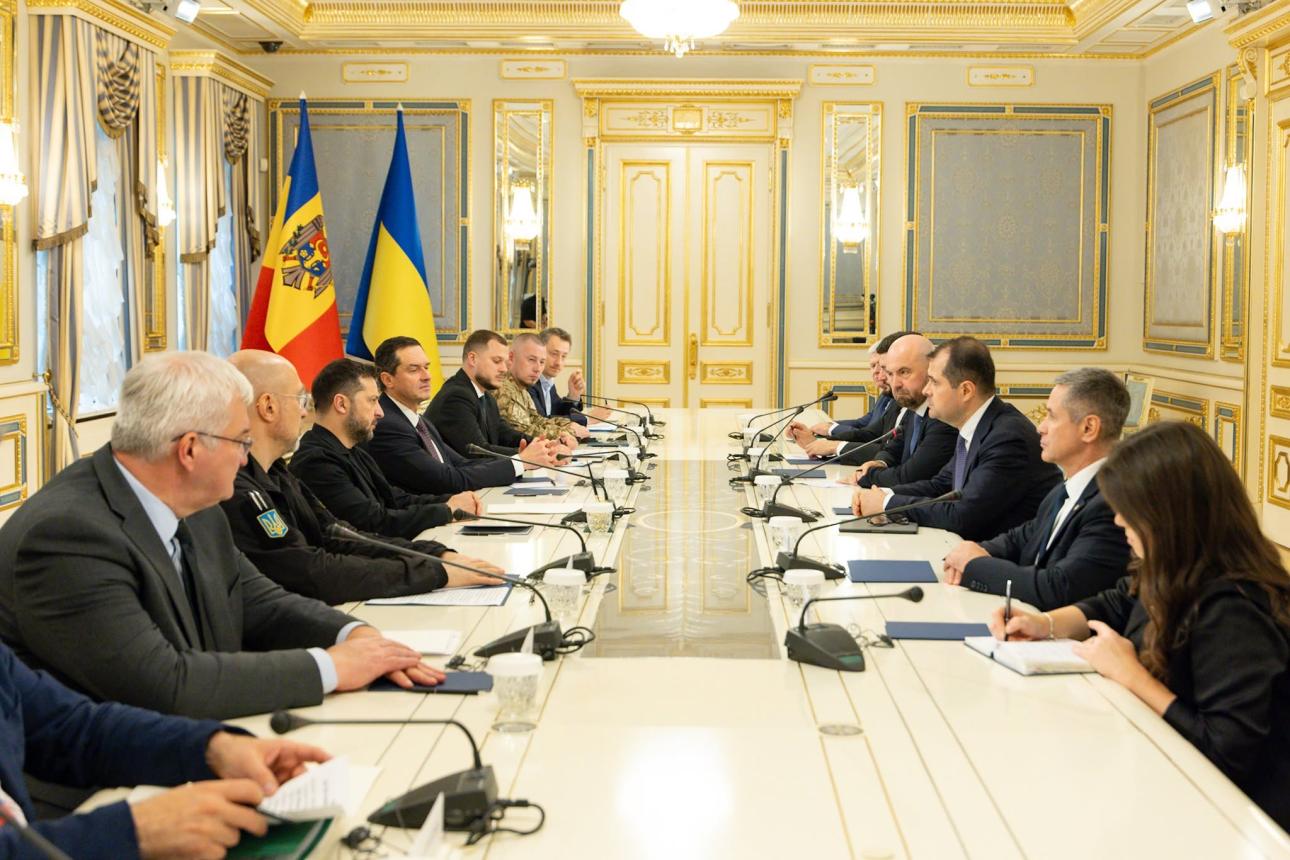 Vasile Tofan, discuții cu Vladimir Zelenski la Kiev. Mesajul transmis de premierul Moldovei