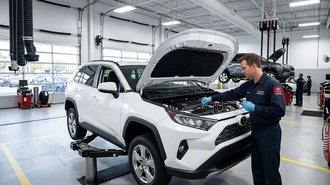 Risc de accident la Toyota RAV4: aproape 39 000 de mașini, rechemate în service