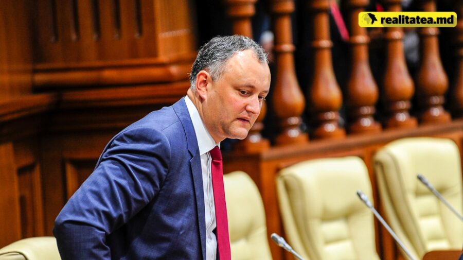 Bilanțul lui Dodon la încheierea sesiunii parlamentare: Nu are nicio realizare şi vine doar cu critici